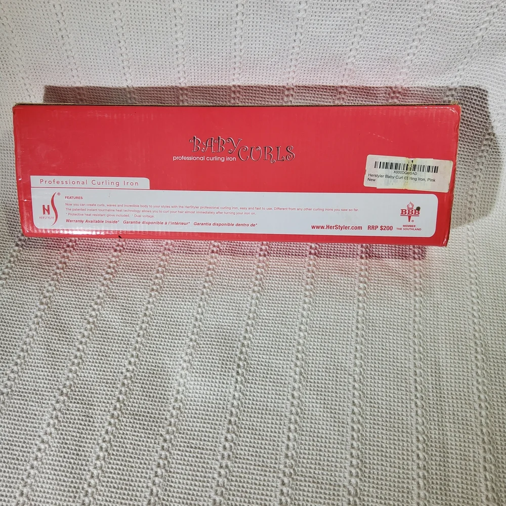 Herstyler Baby Curl 9-18mm Professional Curling Iron Wand - Picture 3 of 3